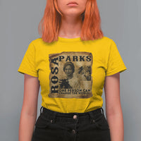 Rosa Parks Change The World Quote T Shirt For Women Black Women Leader