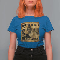 Rosa Parks Change The World Quote T Shirt For Women Black Women Leader