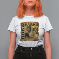 Rosa Parks Change The World Quote T Shirt For Women Black Women Leader