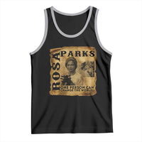 Rosa Parks Change The World Quote Tank Top Black Women Leader