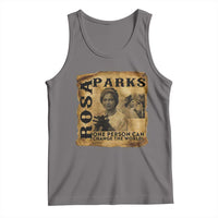 Rosa Parks Change The World Quote Tank Top Black Women Leader