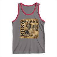 Rosa Parks Change The World Quote Tank Top Black Women Leader