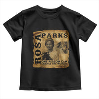 Rosa Parks Change The World Quote Toddler T Shirt Black Women Leader