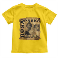 Rosa Parks Change The World Quote Toddler T Shirt Black Women Leader