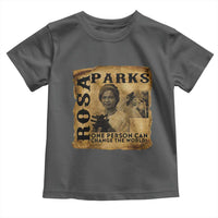 Rosa Parks Change The World Quote Toddler T Shirt Black Women Leader