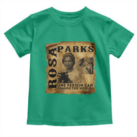 Rosa Parks Change The World Quote Toddler T Shirt Black Women Leader