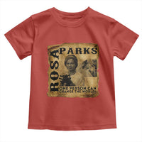 Rosa Parks Change The World Quote Toddler T Shirt Black Women Leader