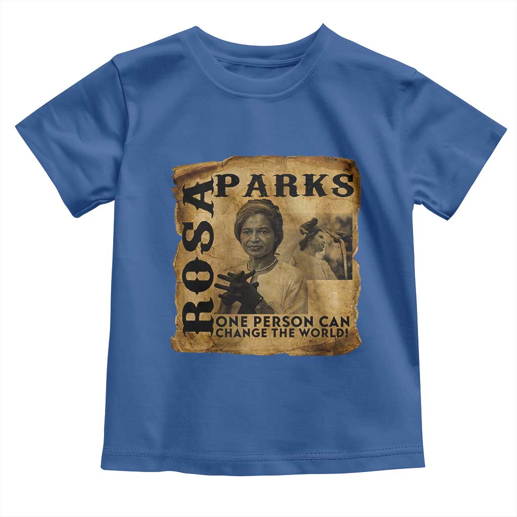 Rosa Parks Change The World Quote Toddler T Shirt Black Women Leader