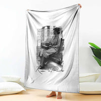 Rosa Parks Montgomery Bus Boycott Throw Blanket Civil Rights History