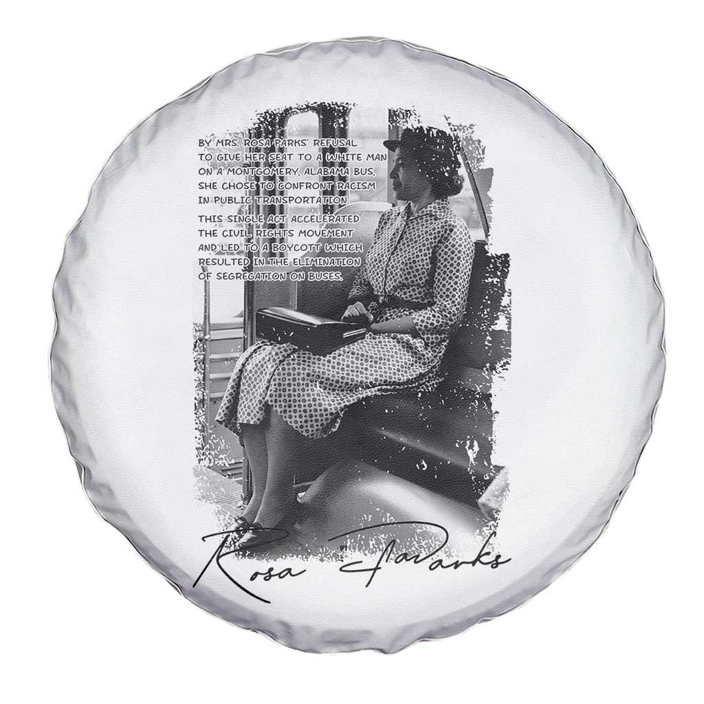 Rosa Parks Montgomery Bus Boycott Spare Tire Cover Civil Rights History