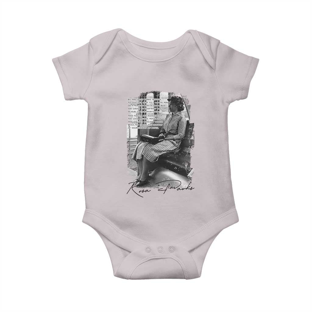 Rosa Parks Montgomery Bus Boycott Baby Onesie Civil Rights History