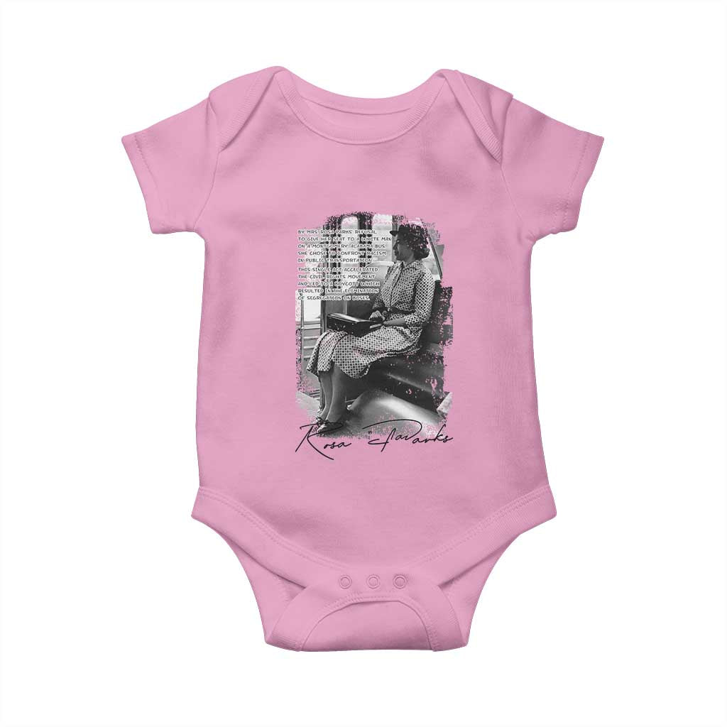 Rosa Parks Montgomery Bus Boycott Baby Onesie Civil Rights History