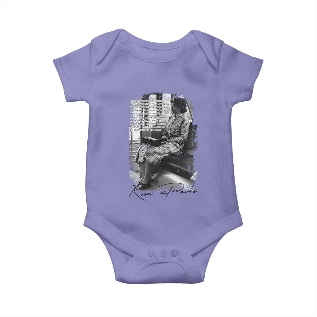 Rosa Parks Montgomery Bus Boycott Baby Onesie Civil Rights History