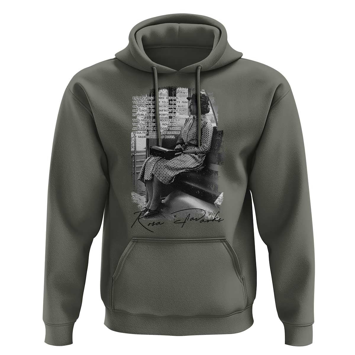 Rosa Parks Montgomery Bus Boycott Hoodie Civil Rights History