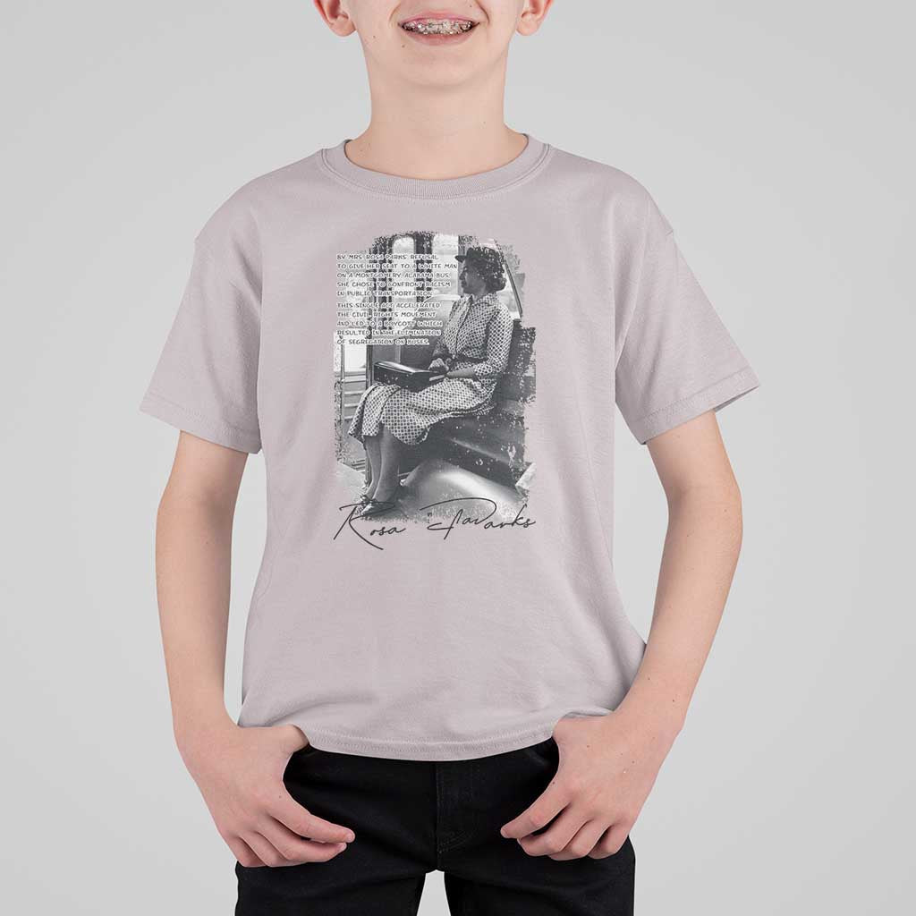 Rosa Parks Montgomery Bus Boycott T Shirt For Kid Civil Rights History