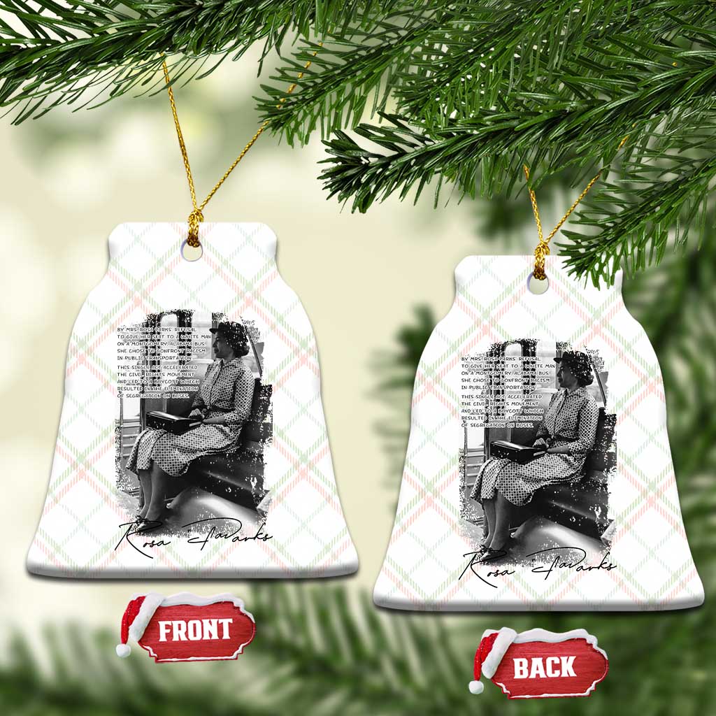 Rosa Parks Montgomery Bus Boycott Ceramic Ornament Civil Rights History