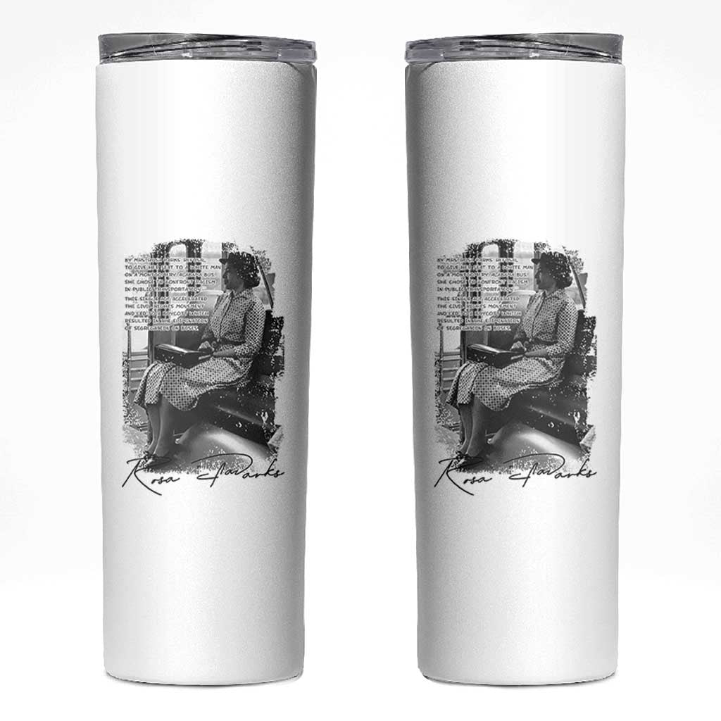 Rosa Parks Montgomery Bus Boycott Skinny Tumbler Civil Rights History