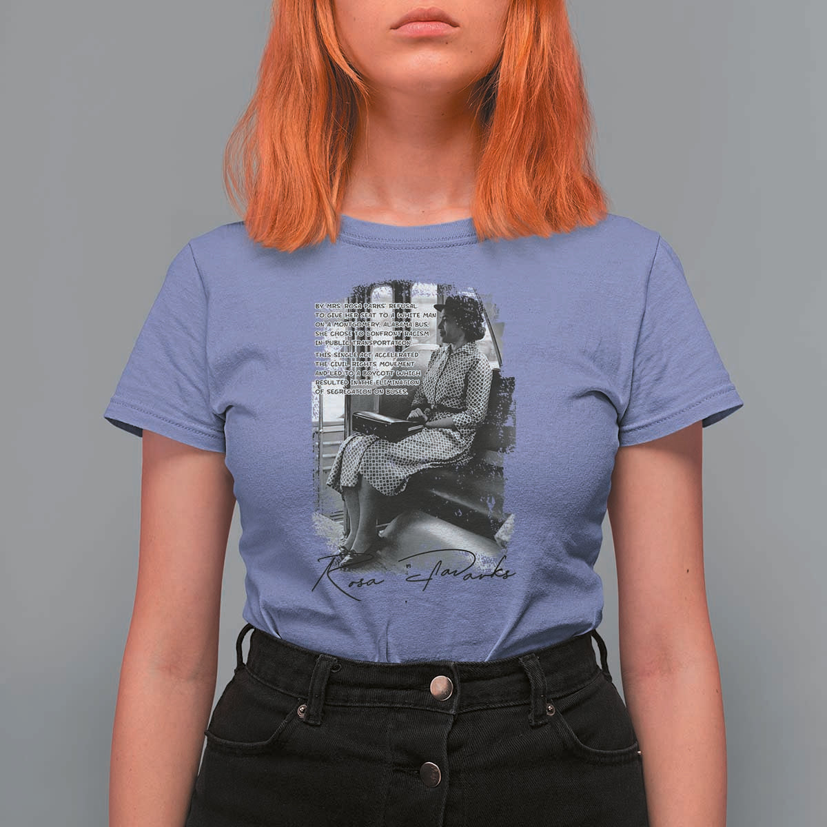 Rosa Parks Montgomery Bus Boycott T Shirt For Women Civil Rights History