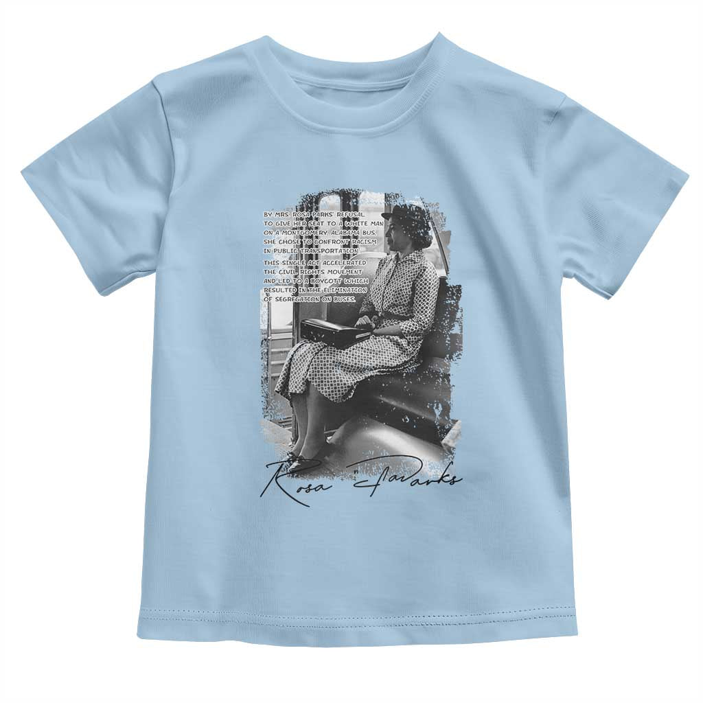Rosa Parks Montgomery Bus Boycott Toddler T Shirt Civil Rights History