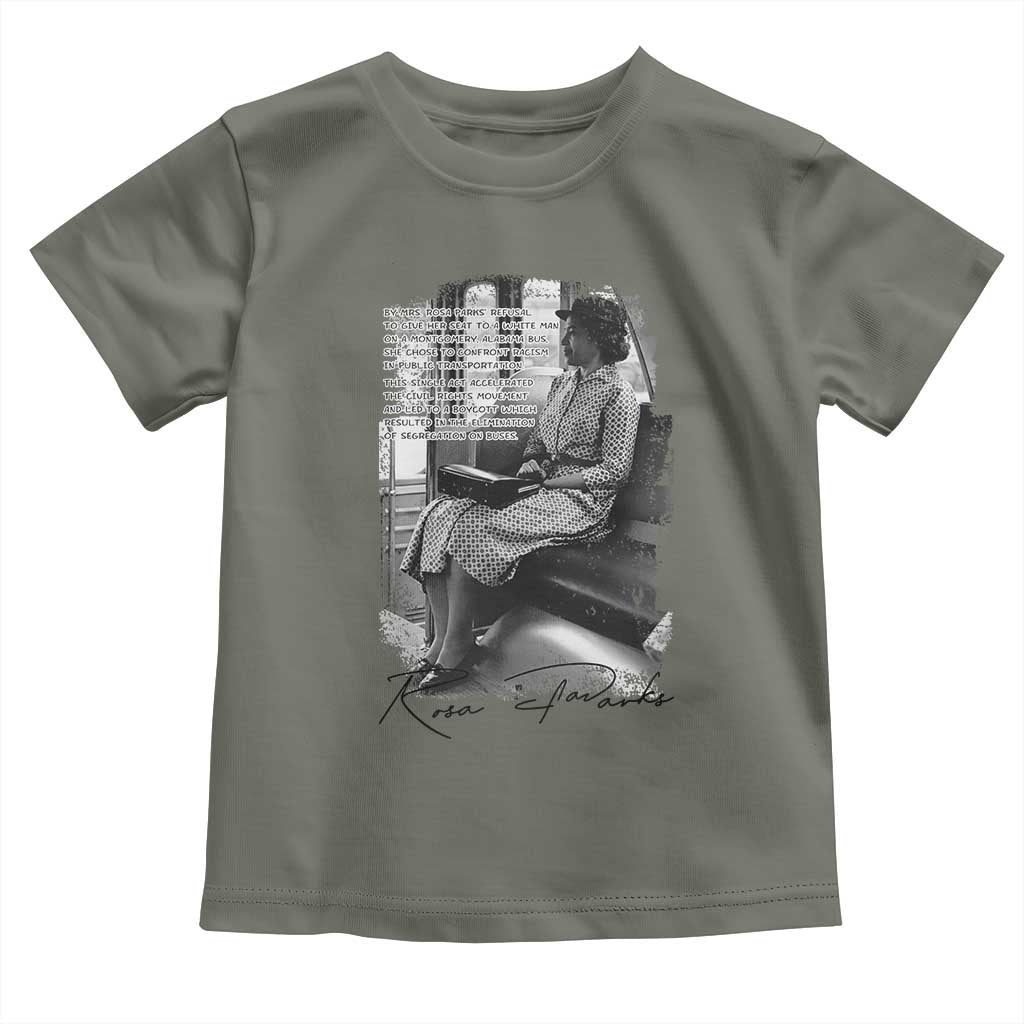Rosa Parks Montgomery Bus Boycott Toddler T Shirt Civil Rights History