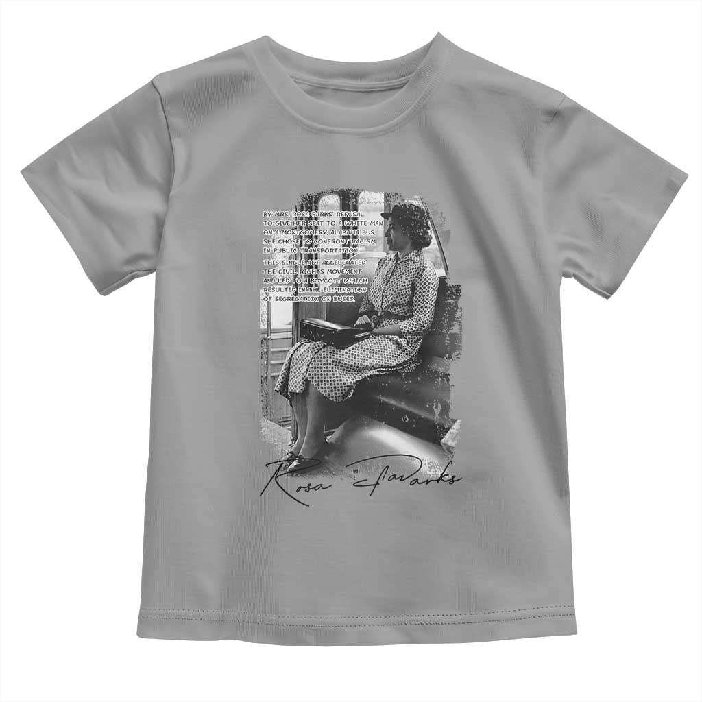Rosa Parks Montgomery Bus Boycott Toddler T Shirt Civil Rights History