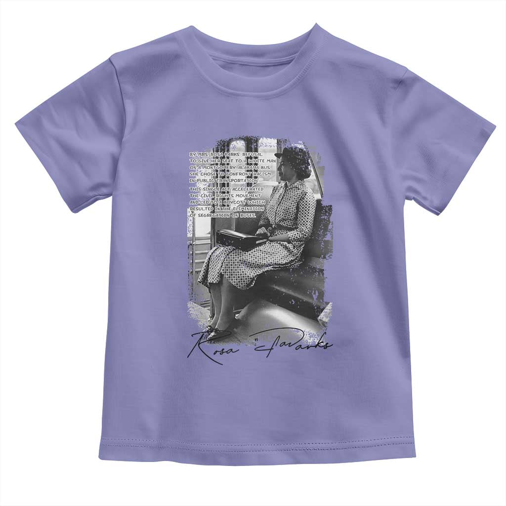 Rosa Parks Montgomery Bus Boycott Toddler T Shirt Civil Rights History