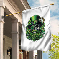 Irish Leprechaun Skull Garden Flag St Patricks Day Party Gift