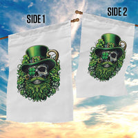 Irish Leprechaun Skull Garden Flag St Patricks Day Party Gift