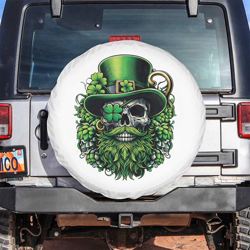 Irish Leprechaun Skull Spare Tire Cover St Patricks Day Party Gift