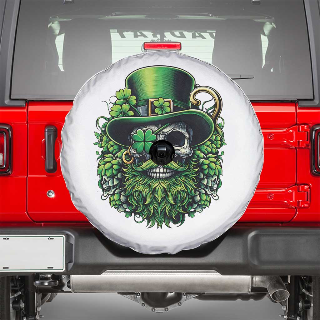 Irish Leprechaun Skull Spare Tire Cover St Patricks Day Party Gift
