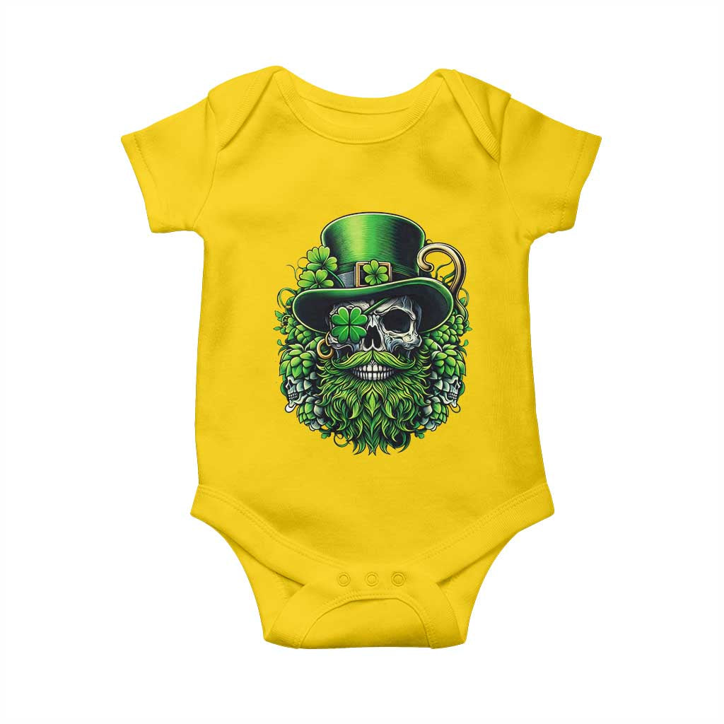 Irish Leprechaun Skull Baby Onesie St Patricks Day Party Gift