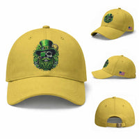 Irish Leprechaun Skull Baseball Cap St Patricks Day Party Gift