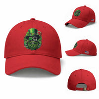 Irish Leprechaun Skull Baseball Cap St Patricks Day Party Gift