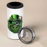 Irish Leprechaun Skull 4 in 1 Can Cooler Tumbler St Patricks Day Party Gift