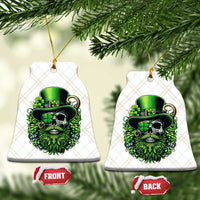 Irish Leprechaun Skull Ceramic Ornament St Patricks Day Party Gift