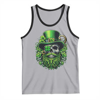 Irish Leprechaun Skull Tank Top St Patricks Day Party Gift