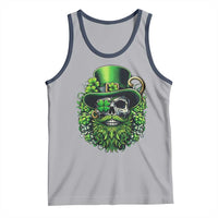 Irish Leprechaun Skull Tank Top St Patricks Day Party Gift