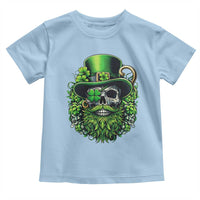 Irish Leprechaun Skull Toddler T Shirt St Patricks Day Party Gift