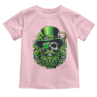 Irish Leprechaun Skull Toddler T Shirt St Patricks Day Party Gift