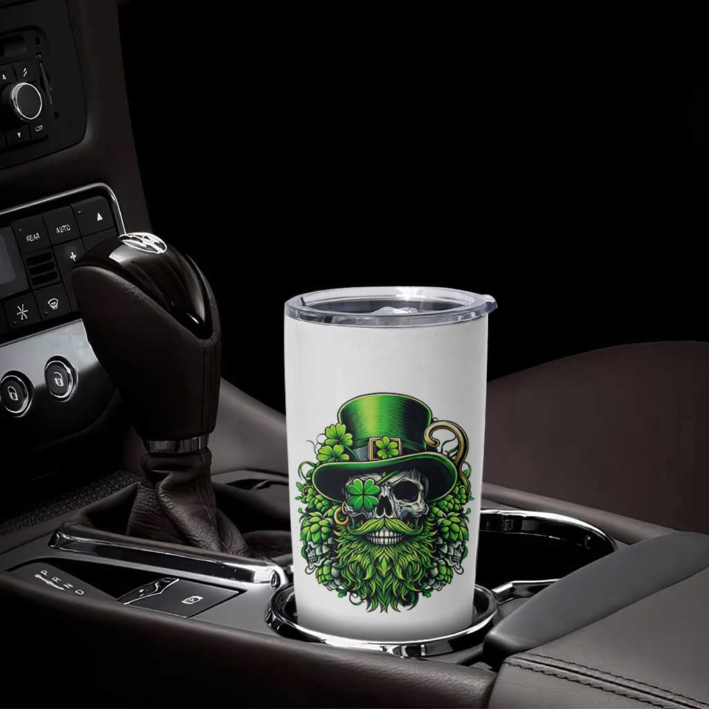 Irish Leprechaun Skull Tumbler Cup St Patricks Day Party Gift