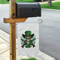 Irish Cowboy Skeleton Garden Flag St Patricks Day Party Gift