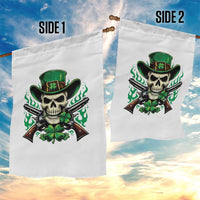 Irish Cowboy Skeleton Garden Flag St Patricks Day Party Gift
