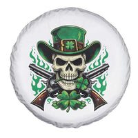 Irish Cowboy Skeleton Spare Tire Cover St Patricks Day Party Gift