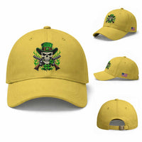 Irish Cowboy Skeleton Baseball Cap St Patricks Day Party Gift
