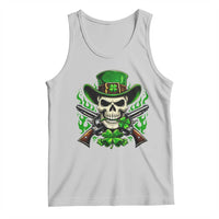 Irish Cowboy Skeleton Tank Top St Patricks Day Party Gift