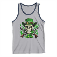 Irish Cowboy Skeleton Tank Top St Patricks Day Party Gift