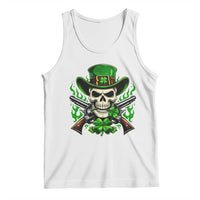 Irish Cowboy Skeleton Tank Top St Patricks Day Party Gift