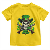 Irish Cowboy Skeleton Toddler T Shirt St Patricks Day Party Gift