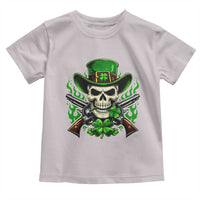Irish Cowboy Skeleton Toddler T Shirt St Patricks Day Party Gift