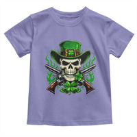Irish Cowboy Skeleton Toddler T Shirt St Patricks Day Party Gift
